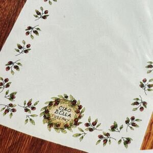 Debby Mumm Ciao Bella Tuscan Stamped Cross Stitch Kit Dresser Scarf Table Runner